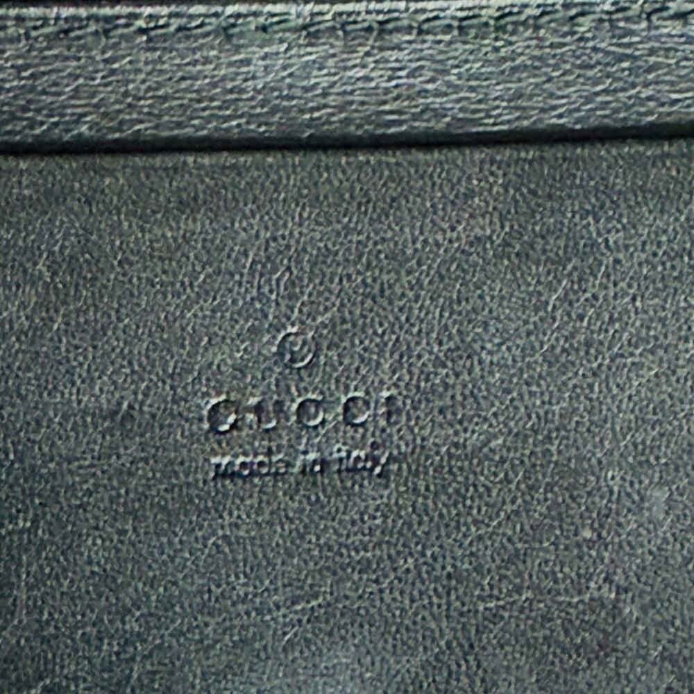 Gucci Black Leather G Multi Pocket Card Holder - Picture 3 of 4
